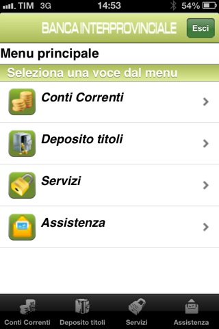 Banca Interprovinciale Mobile screenshot 3
