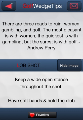 Golf Wedge Tips Free screenshot 3