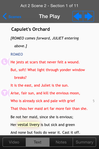 Shakespeare In Bits: Romeo & Juliet screenshot 2