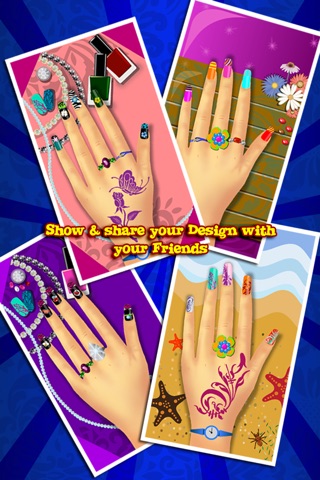 Sophy’s Nail Salon - Design Nail Art with Hot Beauty Spa & Fashion Makeover for High School Girls screenshot 2