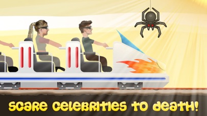 How to cancel & delete Celeb Rush - Crazy Ride with a Celebrity and the Roller Coaster from iphone & ipad 1