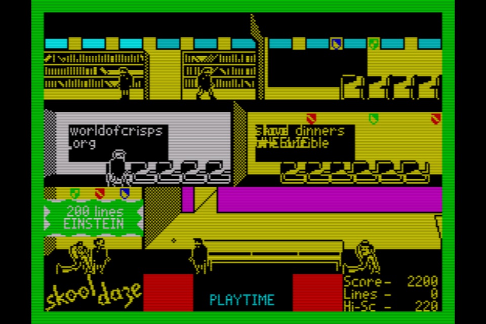 Skool Daze (ZX Spectrum) screenshot 4