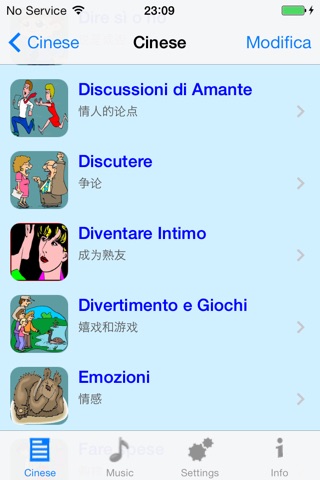 Cinese - Talking Italian to Chinese Translator + Phrasebook screenshot 3