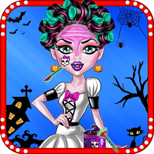 Halloween Monster High Makeover Salon for Girls icon
