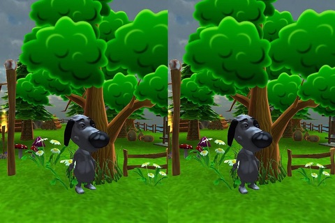 VR Talking Cat & Dog Park: Real 3D Game screenshot 2