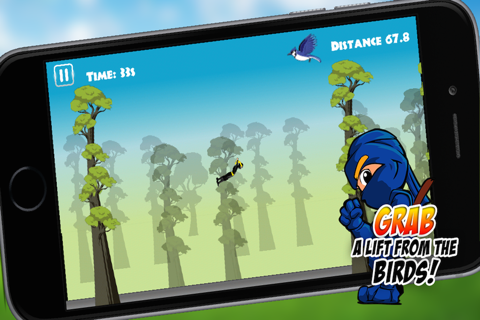 Jungle Ninja - Swing, Tumbling Beyond the Empire Frontier Adventure!! screenshot 4