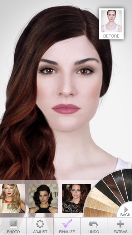 Hairstyles - Celebrity Hair Try-On