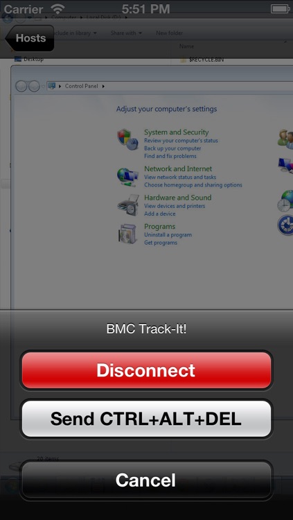 BMC Track-It! Remote Desktop Management