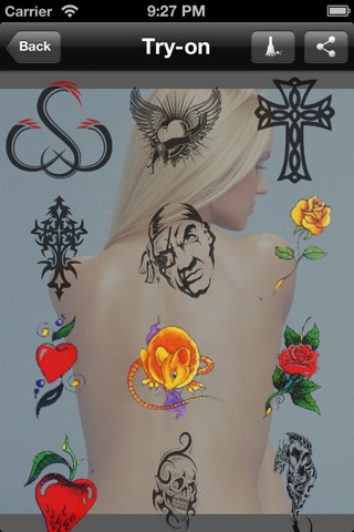 Primerun Tattoos photo editor text free and dating chat screenshot 2