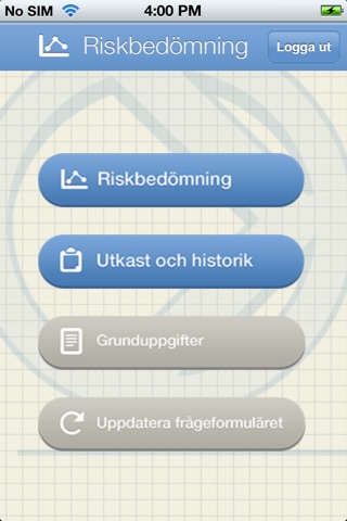 Riskbapp screenshot 2