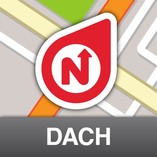 NLife DACH Premium - Offline GPS Navigation, Traffic & Maps icon