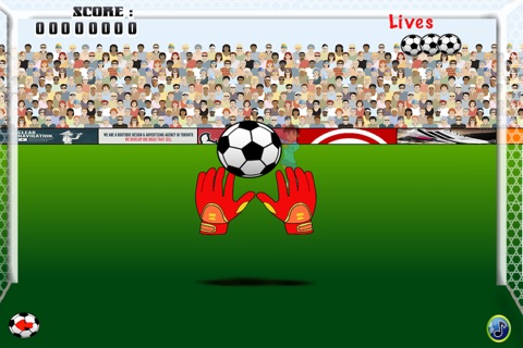 England Cup Football Keeper FREE screenshot 2