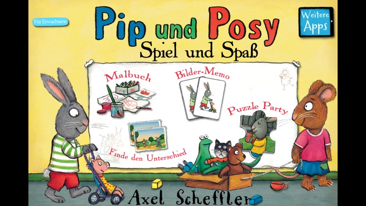 Axel Scheffler's Pip und Posy