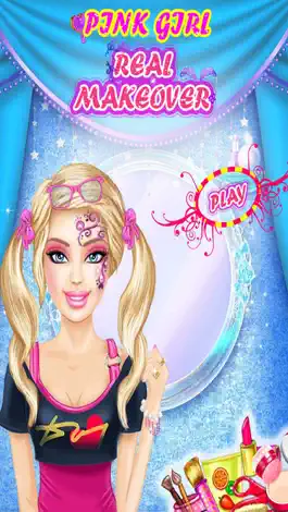 Game screenshot Pink Girl Real Makeover Salon mod apk