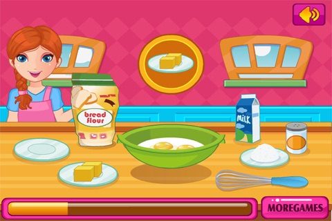 Little Chef : Heart Cookies Cooking screenshot 2
