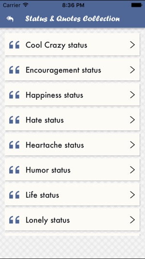 Amazing Status and Quotes - Cool Status,Funny,Groupon Status(圖2)-速報App