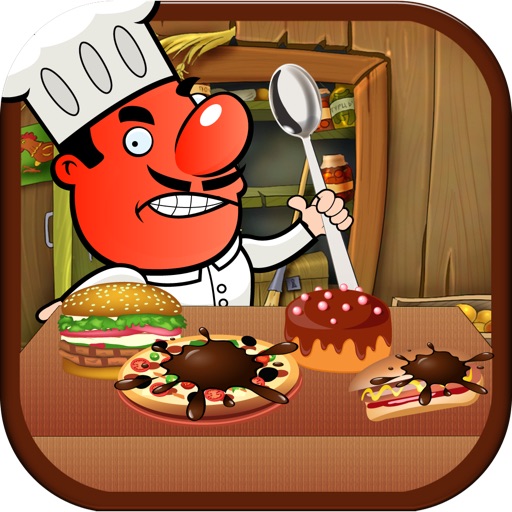 Angry Chef Snack Smash PAID- A Crazy Food Tap Blast Icon