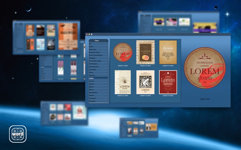 airTemplates for MS Word Premium thumbnail 3