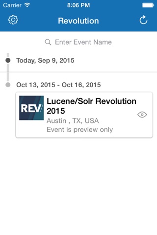 Lucene/Solr Revolution screenshot 2