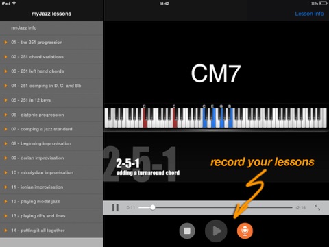 myJazz v2 screenshot 2