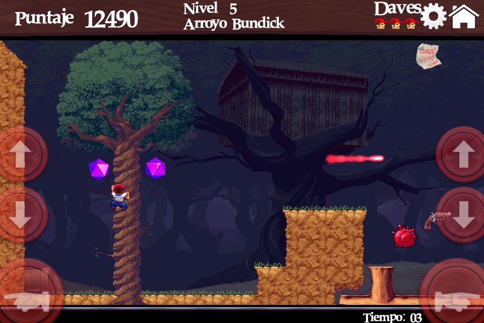 Dangerous Dave in the Deserted Pirate's Hideout screenshot 4