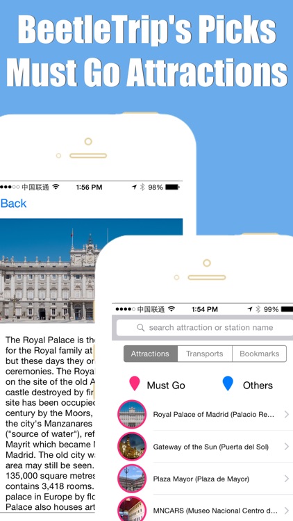 Madrid travel guide with offline map and España metro transit by BeetleTrip screenshot-3