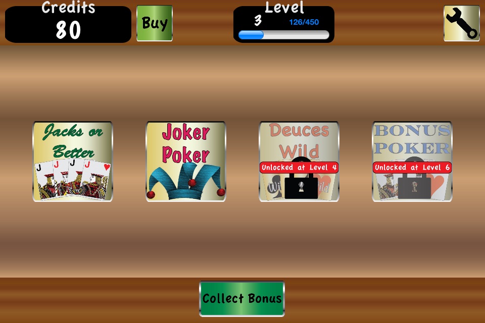 TouchPlay Video Poker Casino screenshot 2