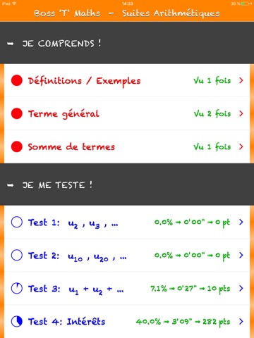Arithmetic Sequences screenshot 2