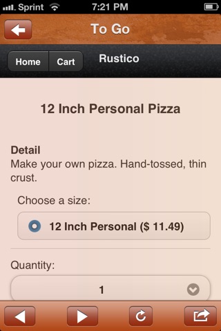 Rustico Ristorante & Pizzeria screenshot 2