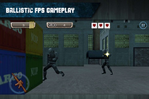 Urban Crime Killer Cop 3D - Eliminate Gangs & Boss in an FPS Tap Shoot to kill to become the Super Cop screenshot 3