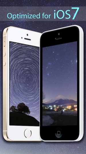 Starry Sky Wallpapers HD for iOS7 to Beauty Your Screen(圖1)-速報App