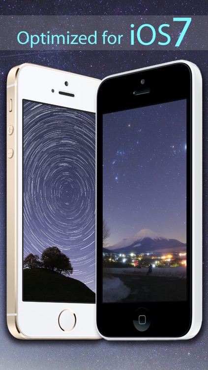 Starry Sky Wallpapers HD for iOS7 to Beauty Your Screen