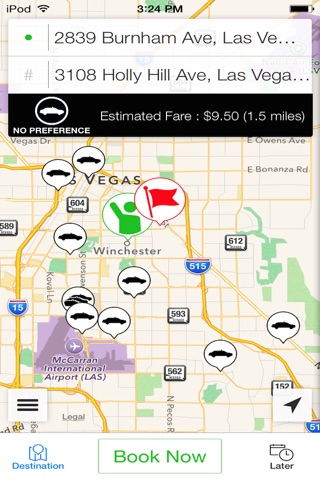 Deluxe Taxi Cab Service screenshot 4