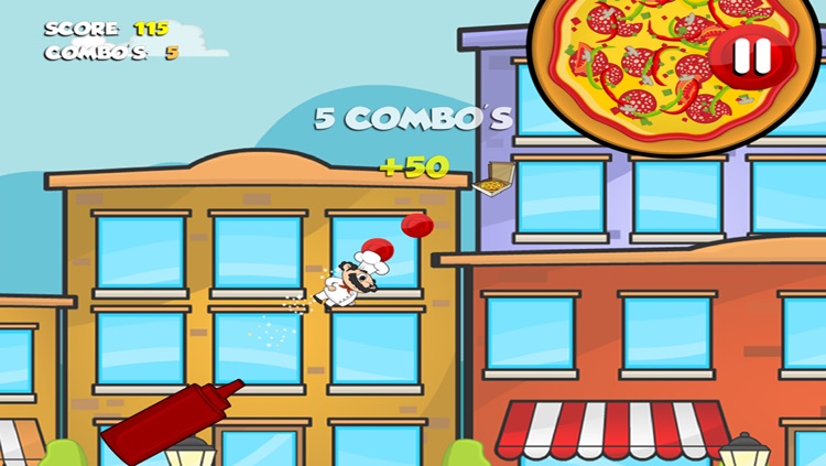 Crazy Pizza Man FREE - Master Jumping Pie Maker Game