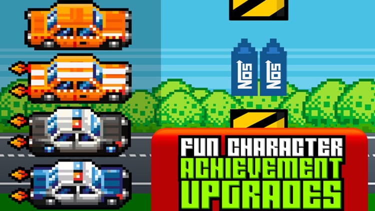 Hoppy Car Racing Free Classic Pixel Arcade Games