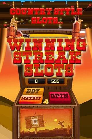 Lucky Winning Streak Slots - A Crazy Wild West Extreme Casino screenshot 2