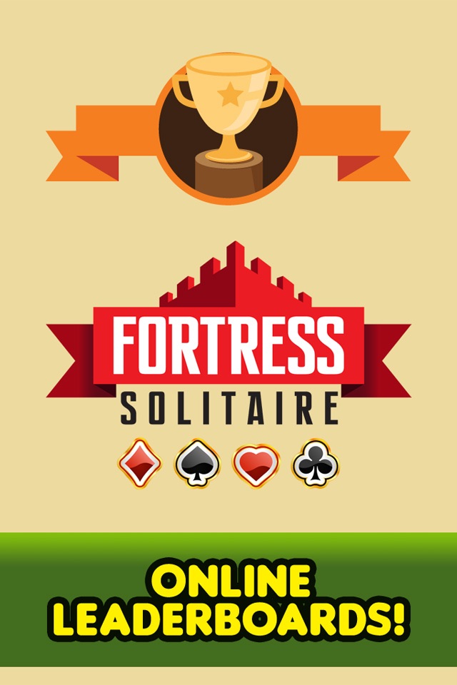 Fortress Solitaire Classic Cards Time Waster Brain Skill Free screenshot 4