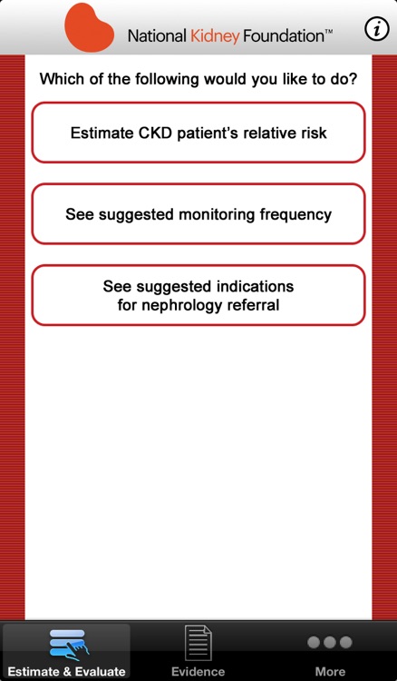 Relative Risk, Monitoring and Nephrology Referral in Patients with CKD