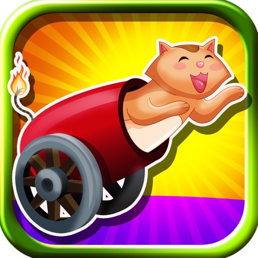 Crazy Cat Cannon Blaster iOS App