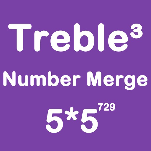 Number Merge Treble 5X5 - Sliding Number Block And Playing The Piano icon
