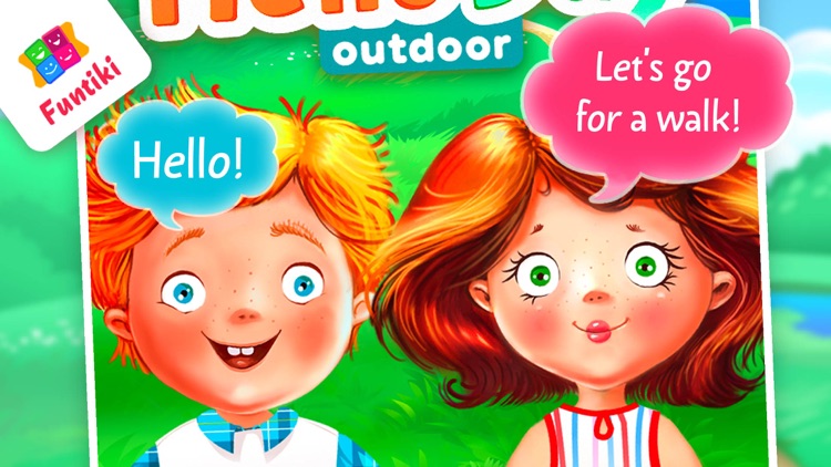 Hello Day: Outdoor (education app for kid)