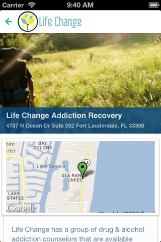 Life Change Addiction Recovery screenshot 2