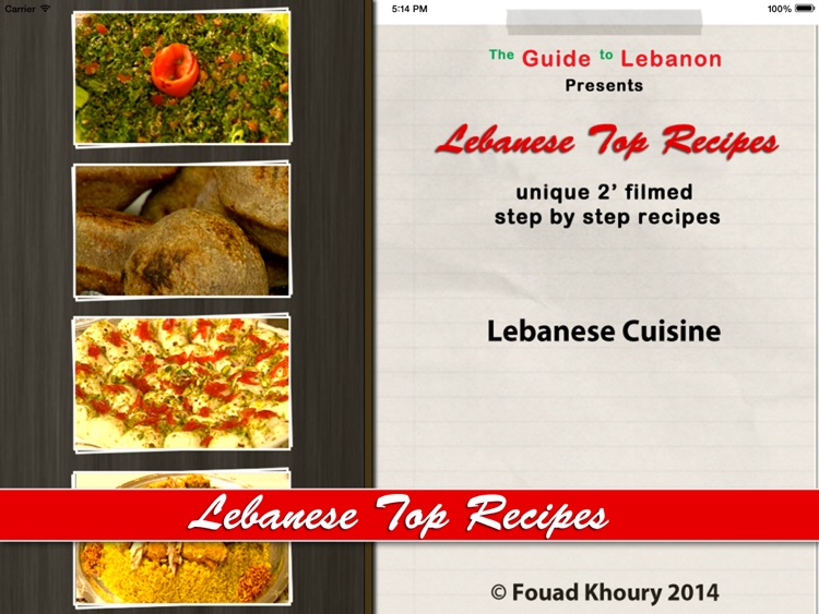 Lebanese Top Recipes "for iPad" screenshot-3