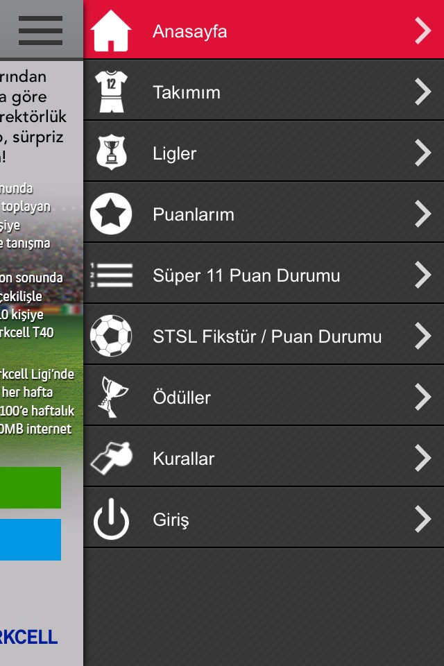 Süper11 screenshot 2