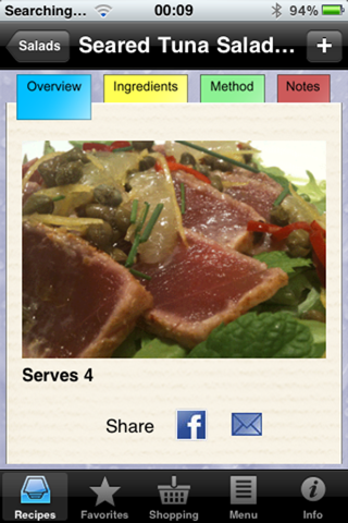 My Recipes Manager screenshot 3