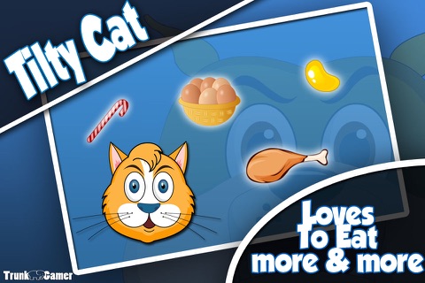 Tilty Cat : Feed & Escape from Angry Dogs screenshot 2