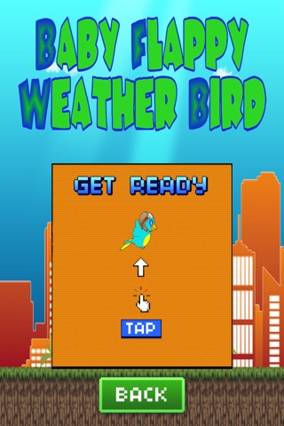 Baby Flappy Weather Bird FREE - An addicting cute birds game for kids screenshot 2