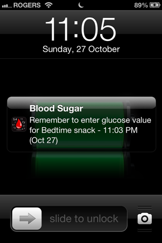 Blood Sugar - Glucose log, report, reminder, weekly average, high / low at a glance screenshot 4