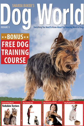 Скриншот из Sharda Bakers Dog World Magazine - Everything you need to know about the amazing world of dogs.