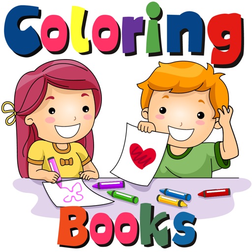 Color Me - Fun Coloring App Free coloring books for kids Icon
